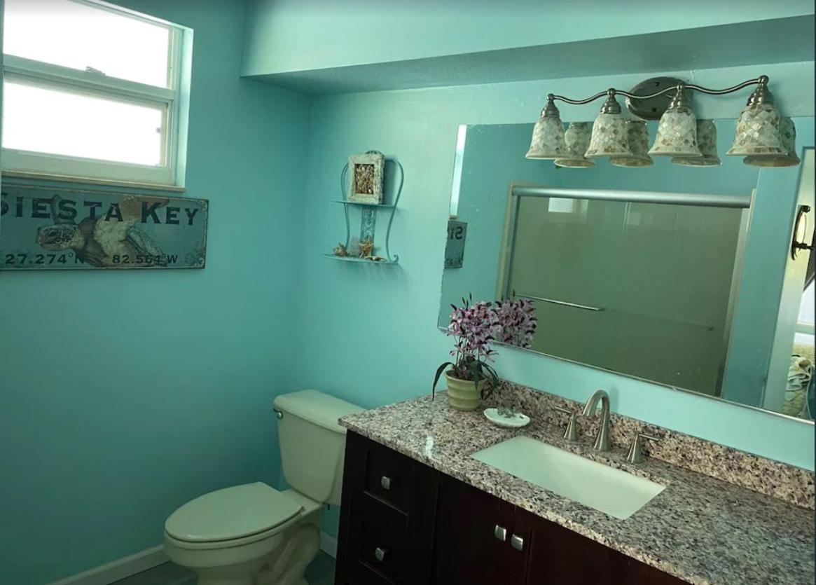 Pool/Waterfront Home 5 Min Walk To Siesta Key Village And Beach Eksteriør bilde